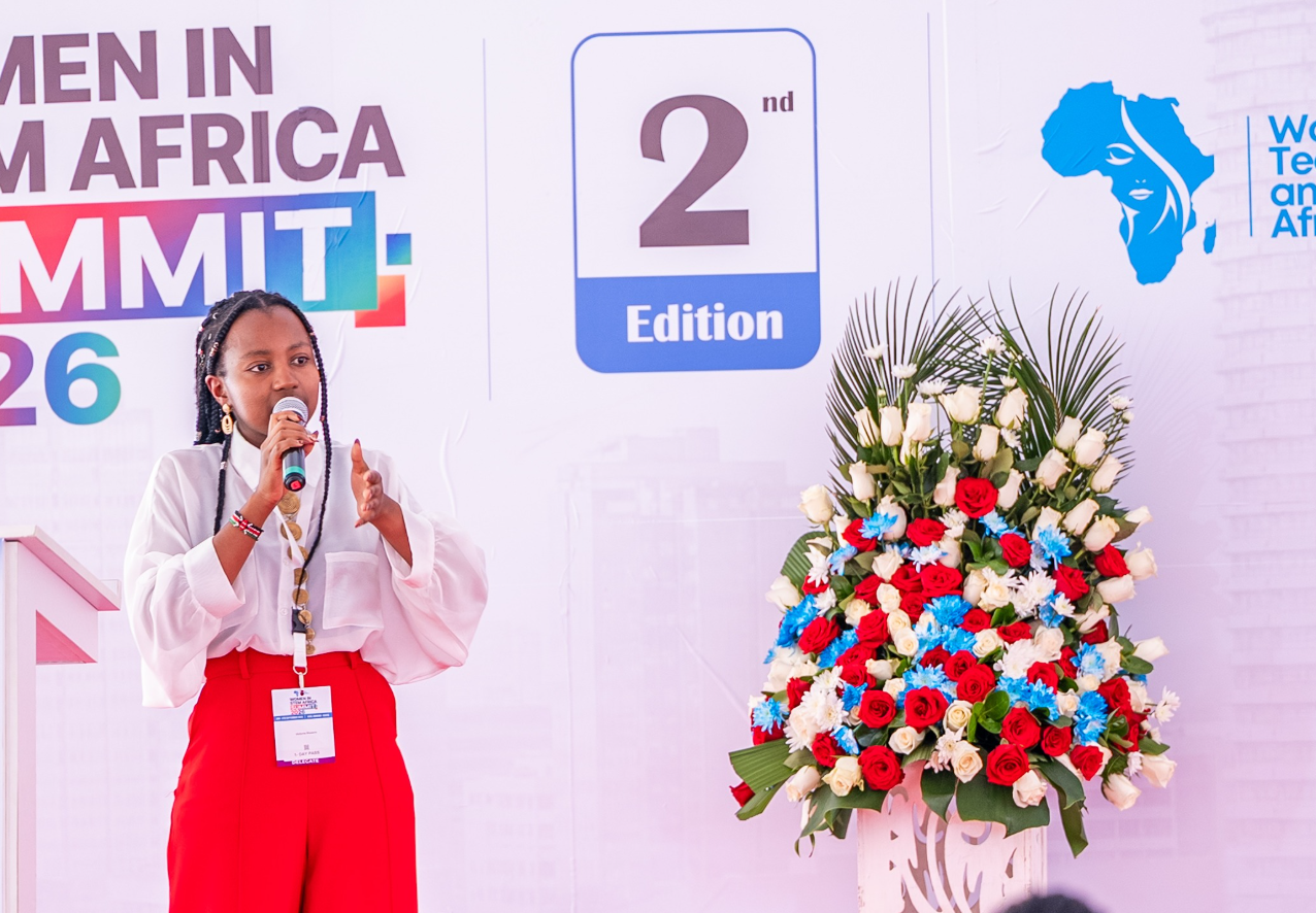 A speaker addressing the audience on day two of the 2026 summit
