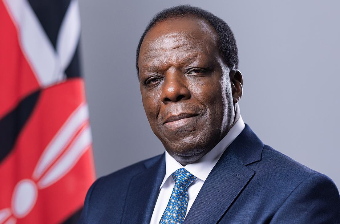 Portrait of Hon. FCPA Dr. Wycliffe Ambetsa Oparanya, EGH